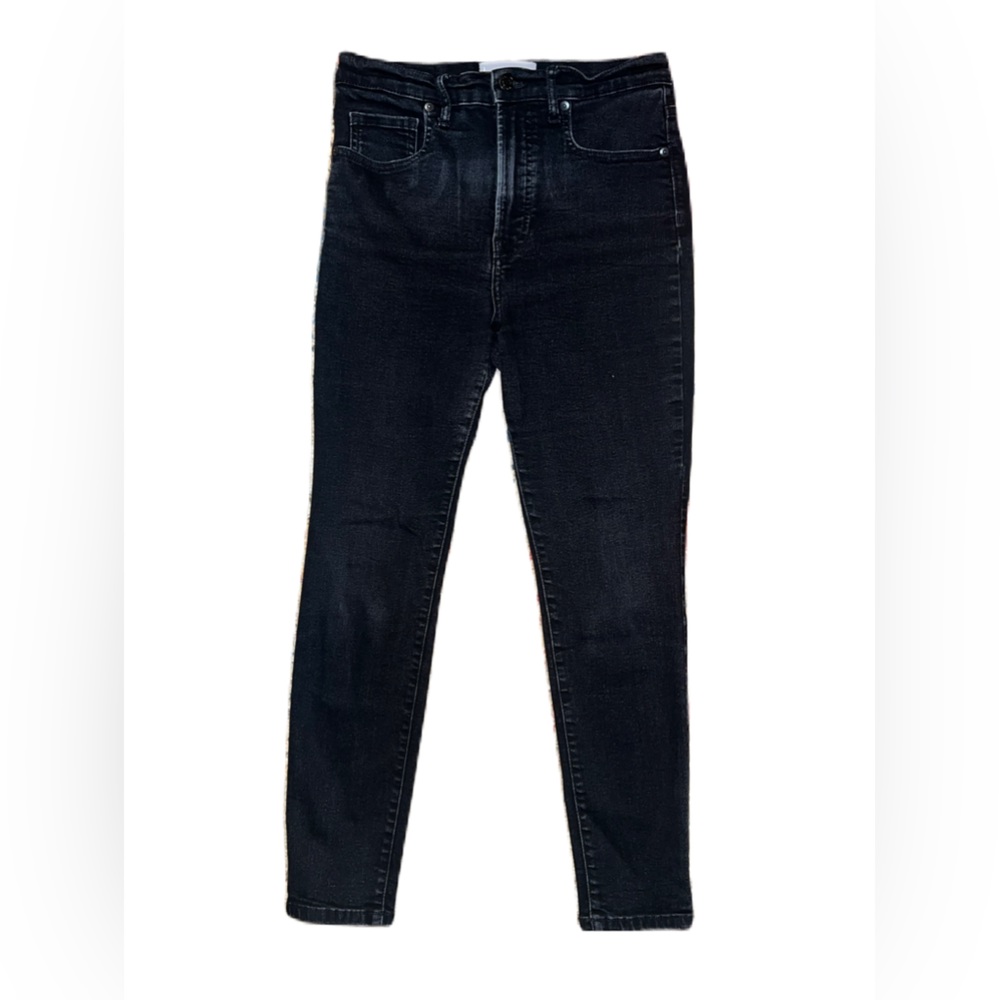 Everlane Black Highrise Skinny Ankle Jeans Size 29 RN 139393